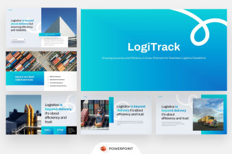 Package Logistic PowerPoint Template